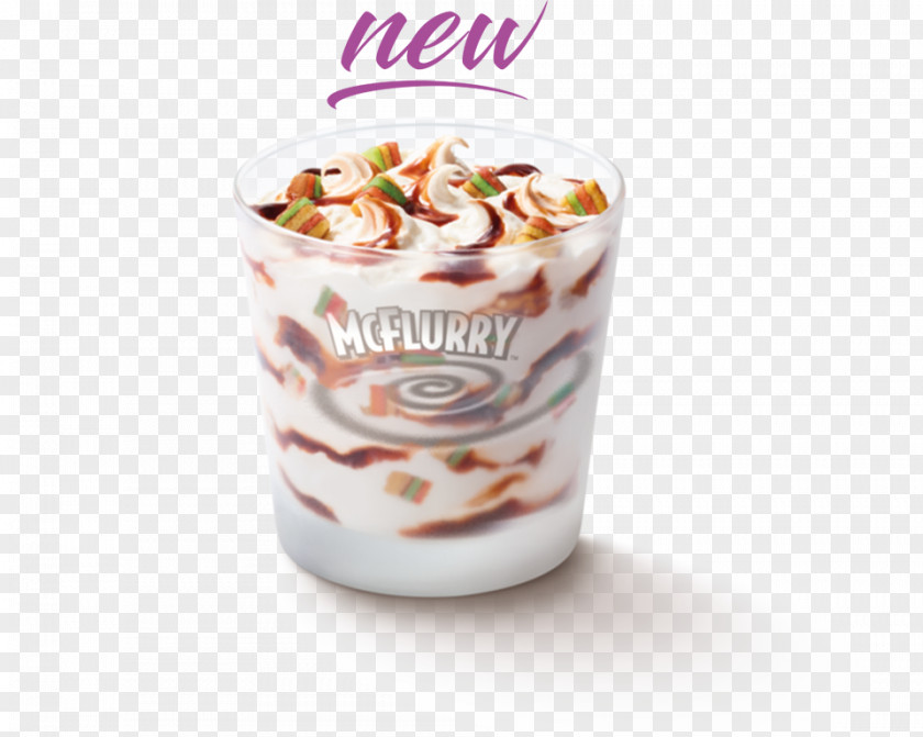 Mcdonalds McFlurry French Fries Hamburger Halal Food PNG