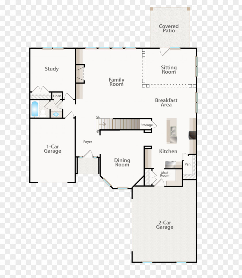 Ross Construction Floor Plan Hurricane Builders Car Stone Creek Dining Company PNG