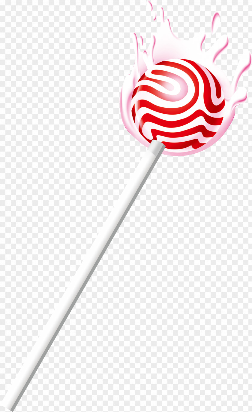 Strawberry Milk Lollipop Area Magenta Pattern PNG