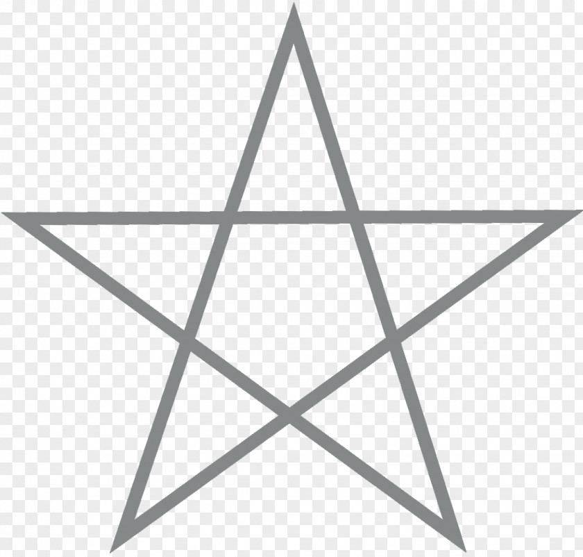 Symbol Pentagram Pentacle Star Polygon Triangle PNG