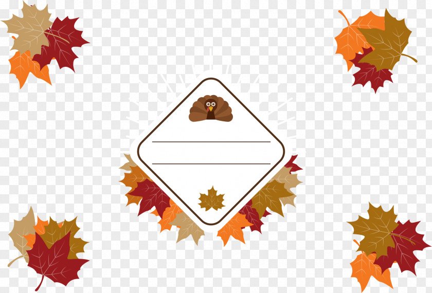 Thanksgiving Leaves Border Maple Leaf Clip Art PNG
