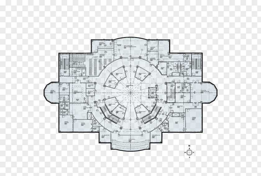Building Floor Plan Beinecke Library Architectural PNG