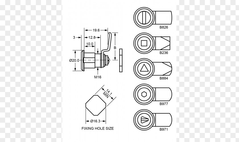 Key Lock Tool Door Hebelschloss PNG