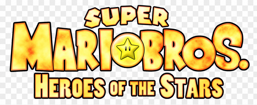 Mario Bros Super Bros. Logo Nintendo Color PNG