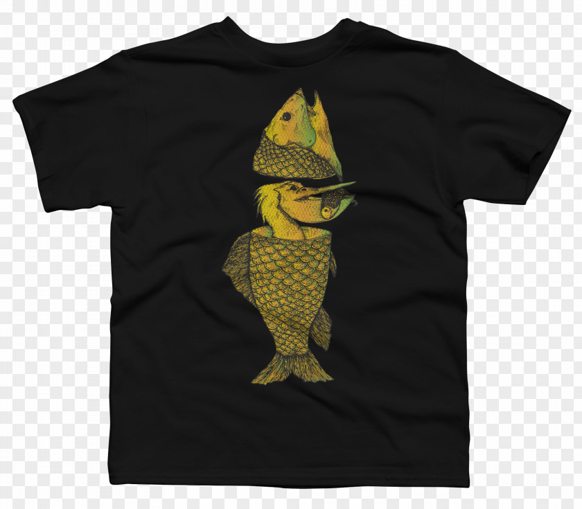 Pelican T-shirt Coffee Clothing PNG
