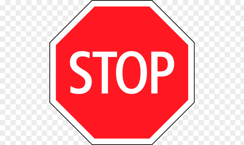 Symbol Stop Sign Traffic Information PNG