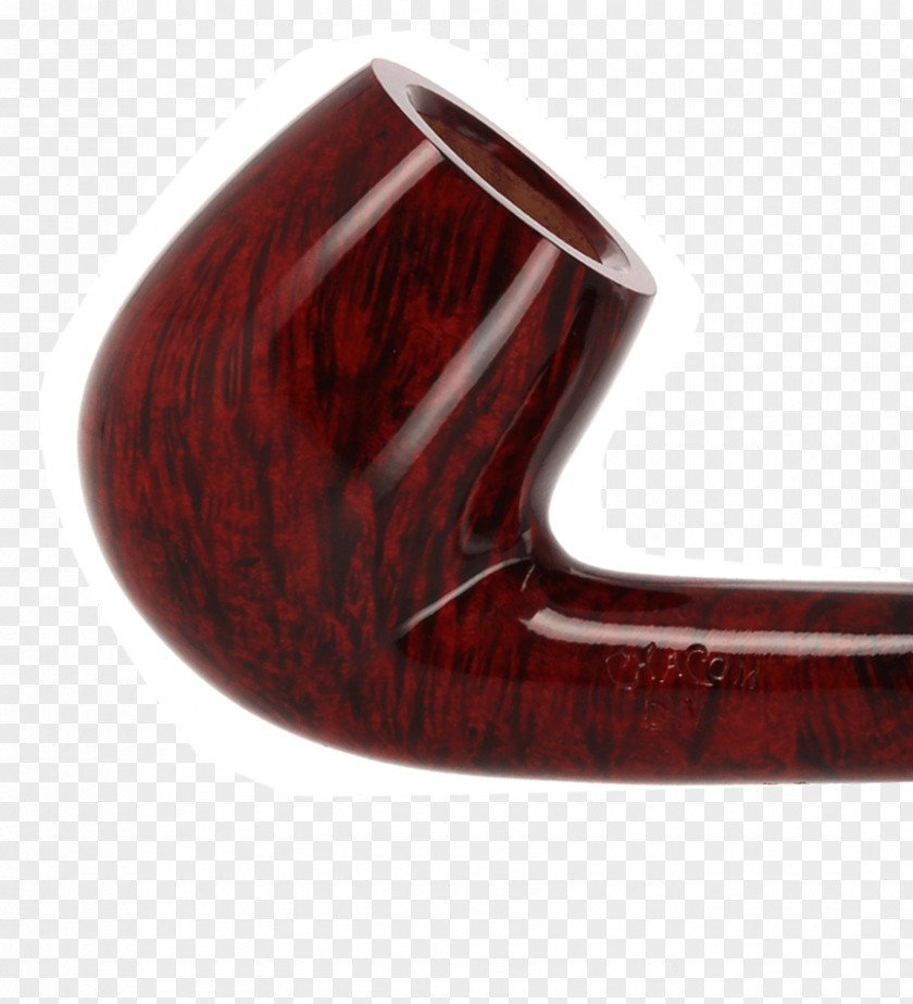 Tobacco Pipe Product Design Angle Maroon PNG