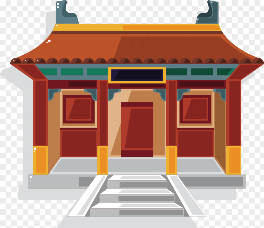 Ancient Temple Chinese Pagoda Clip Art PNG