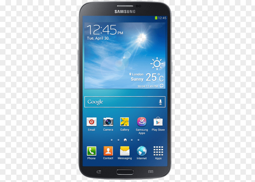 Android Samsung Galaxy Mega Jelly Bean Smartphone PNG