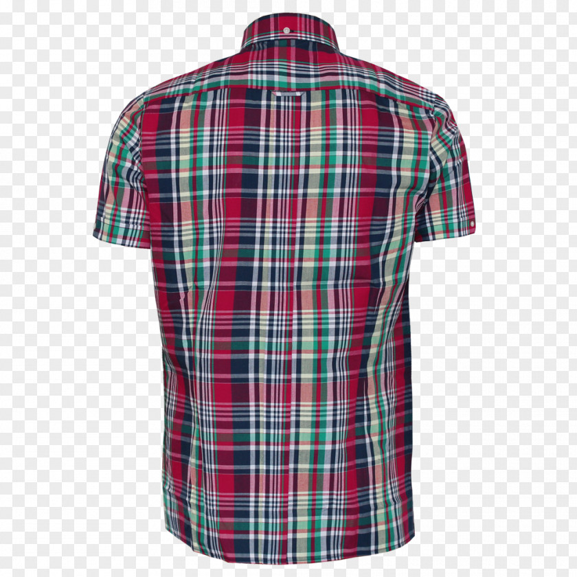 Button Up Shirt Tartan PNG