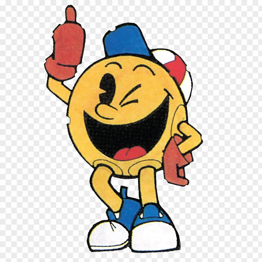 Hello July Jr. Pac-Man 2: The New Adventures Baby Ms. Arcade Game PNG