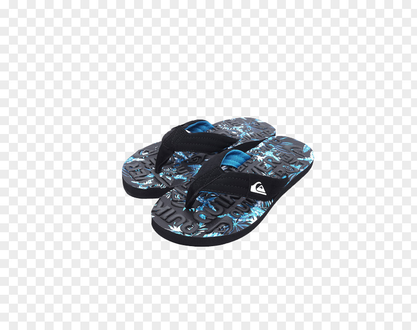 Quiksilver Black Sandals Flip-flops Slipper PNG