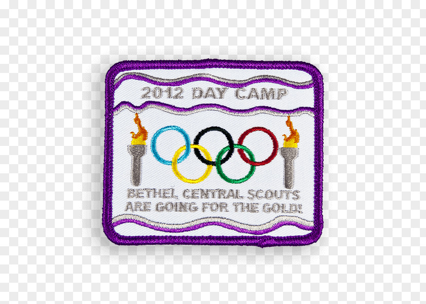 Summer Olympic Games Scouting Embroidered Patch Iron-on PNG