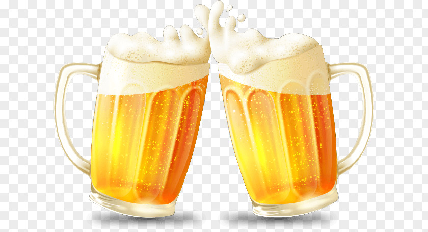 Beer Cup Euclidean Vector Drink PNG