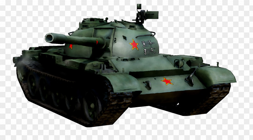 Churchill Tank Self-propelled Artillery Gun Turret PNG