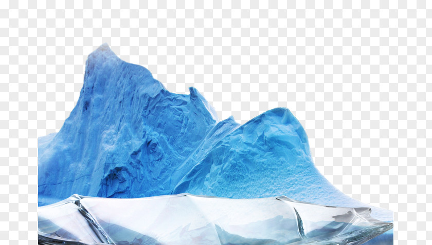 Iceberg Euclidean Vector Icon PNG
