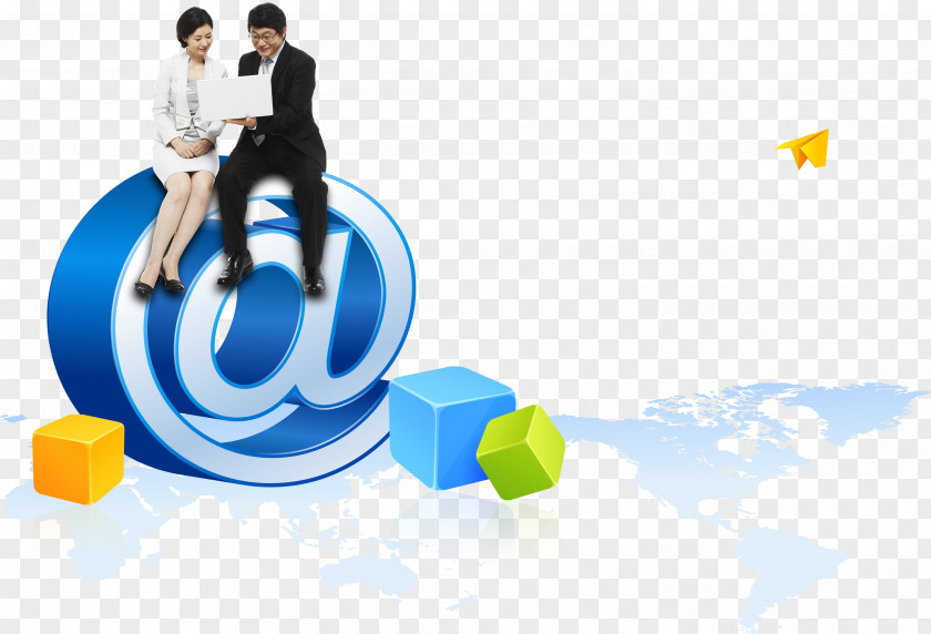 Men And Women On The @ Symbol Zaozhuang Virtual Hosting Banner Private Server PNG