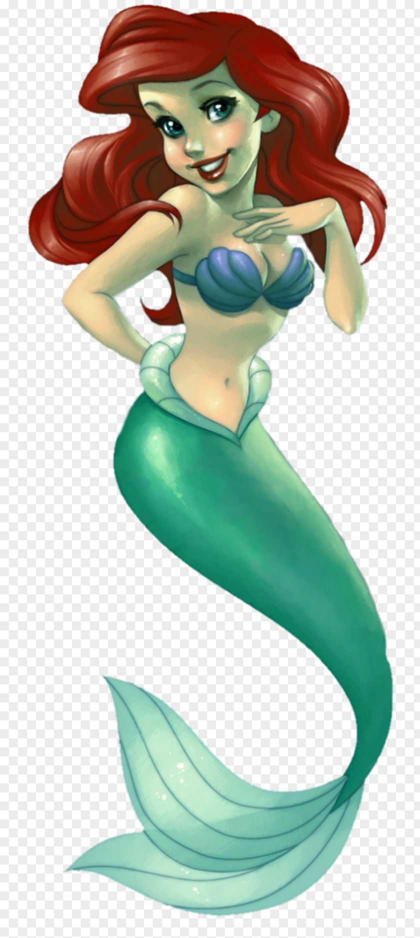 Mermaid The Little Ariel Diary Animation PNG