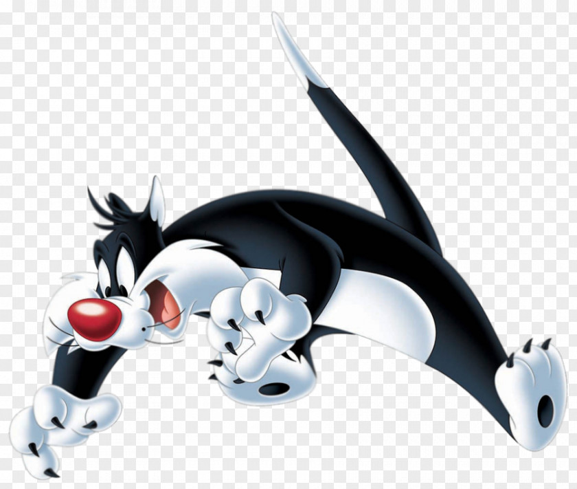 Cat Hand Sylvester Jr. Tweety Looney Tunes PNG