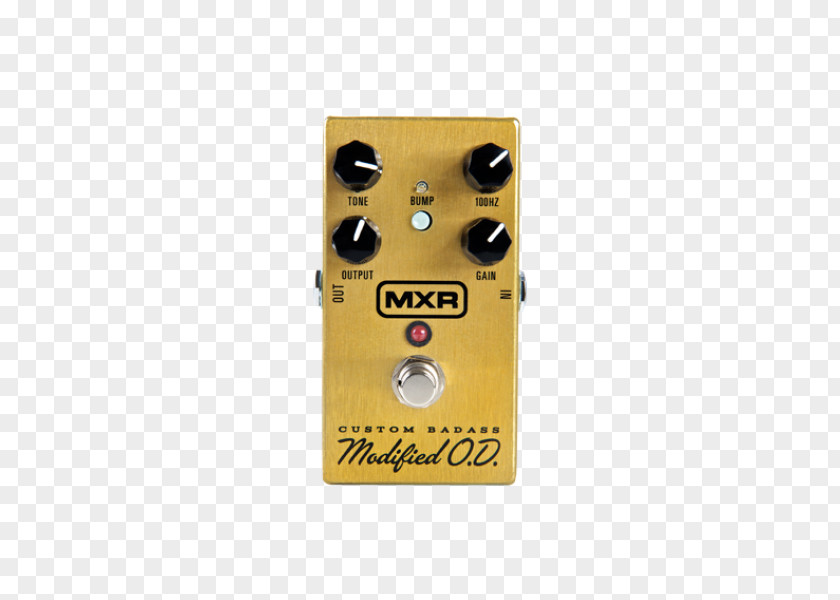 Electric Guitar Distortion Effects Processors & Pedals Dunlop MXR Custom Badass Modified O.D. PNG