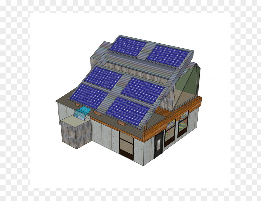 Energy Roof Facade PNG