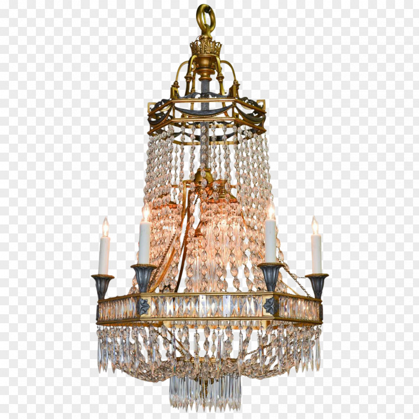 European Crystal Chandeliers Chandelier Lighting Glass Light Fixture Candle PNG