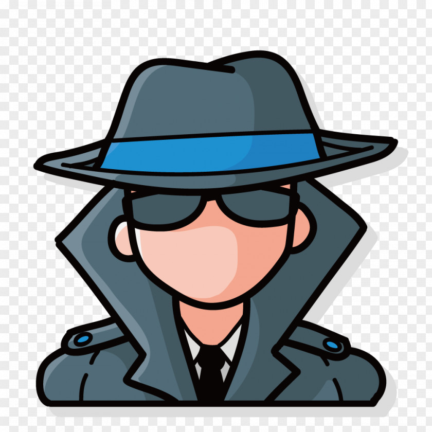 Hat Sunglasses Spy Euclidean Vector Android Application Package Clip Art PNG
