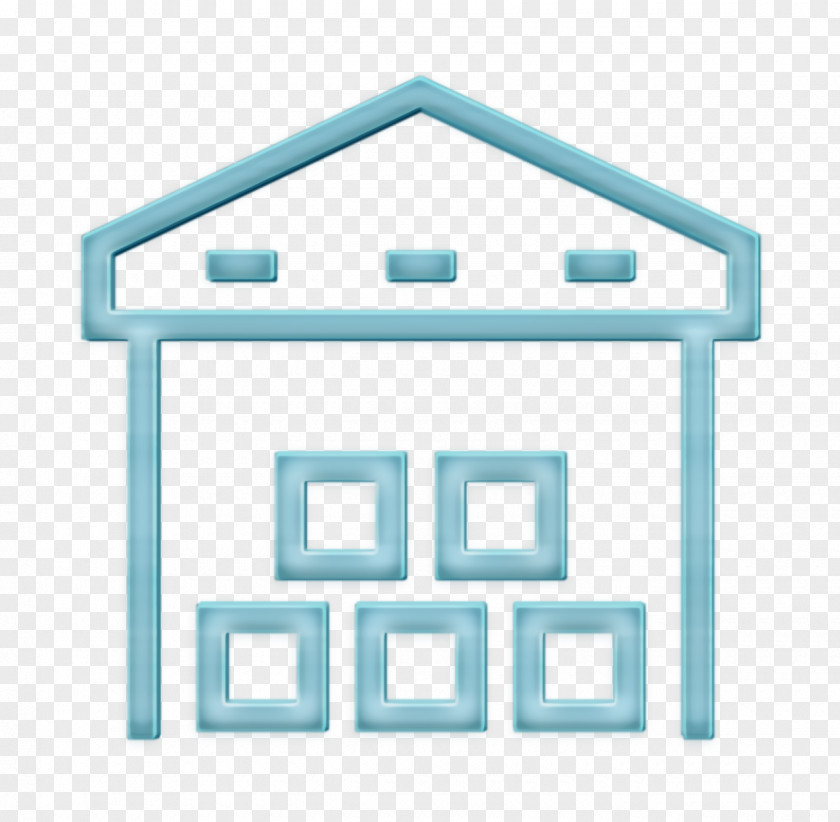 Stock Icon Buildings Warehouse PNG