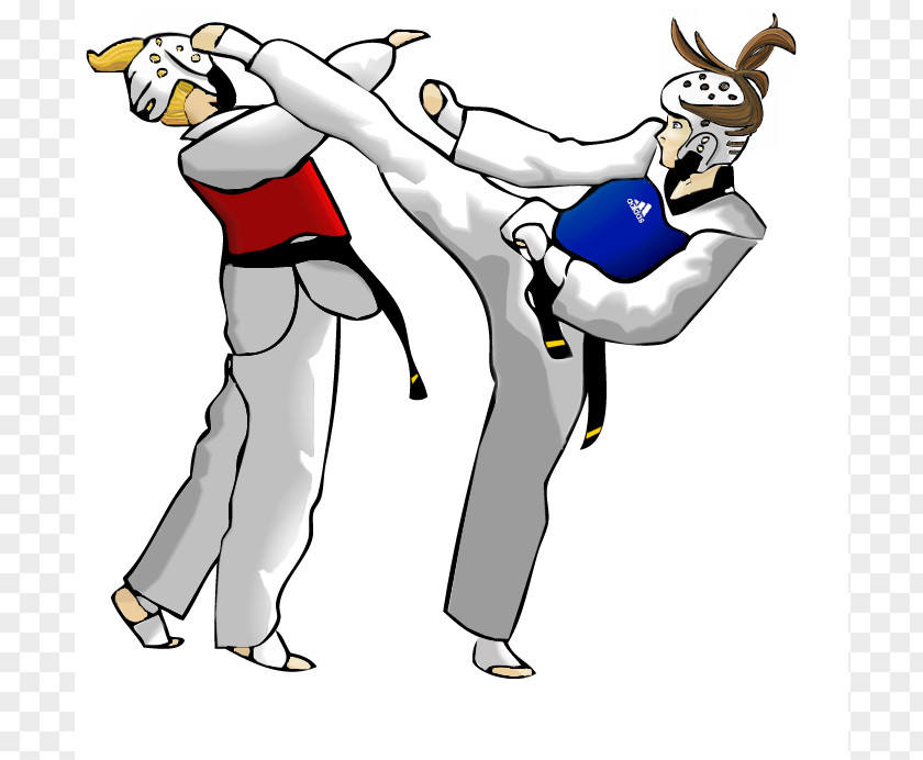Tae Kwon Do Master Cartoon Taekwondo Kickboxing Martial Arts International Taekwon-Do Federation PNG
