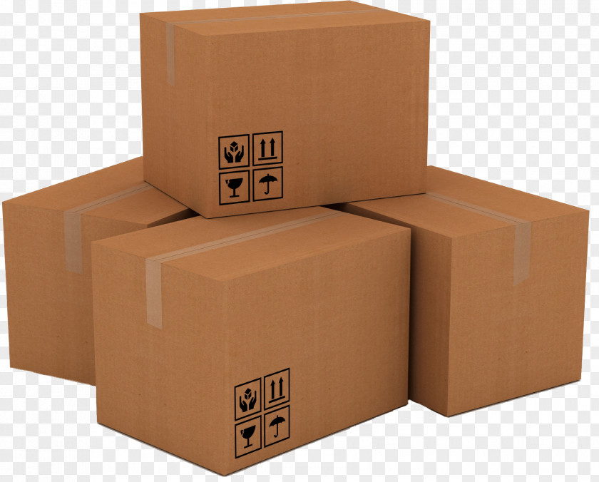 Box Box-sealing Tape Package Delivery Cardboard PNG