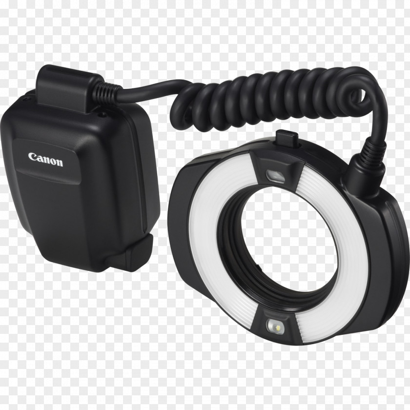 Canon EF-S 60mm F/2.8 Macro USM Lens EOS Flash System Camera Flashes MR-14EX II Ring Lite PNG