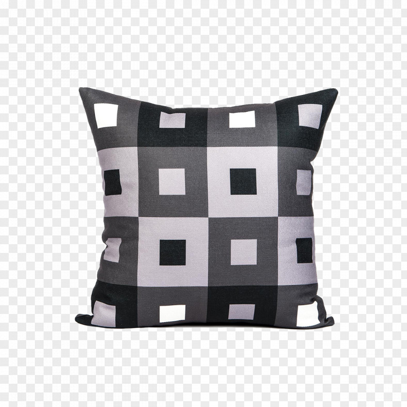Pillow Throw Pillows Cushion Couch Grey PNG