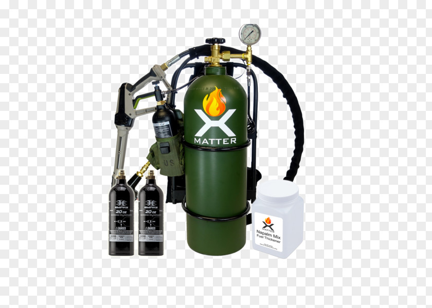 San Francisco FlameThrowers Napalm M4 Flame Fuel Thickening Compound PNG