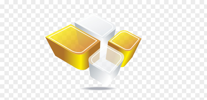 Box Material Yellow Font PNG