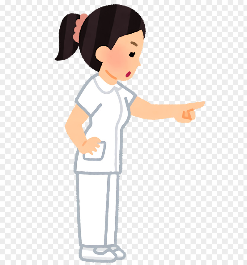 Cartoon Standing Finger Hand Gesture PNG