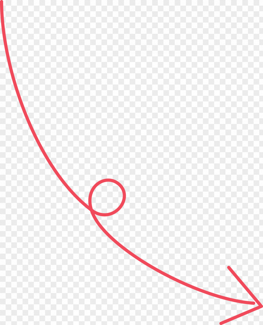 Curved Arrow PNG