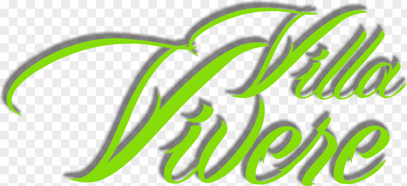 Leaf Logo Villa Vivere Font Brand PNG