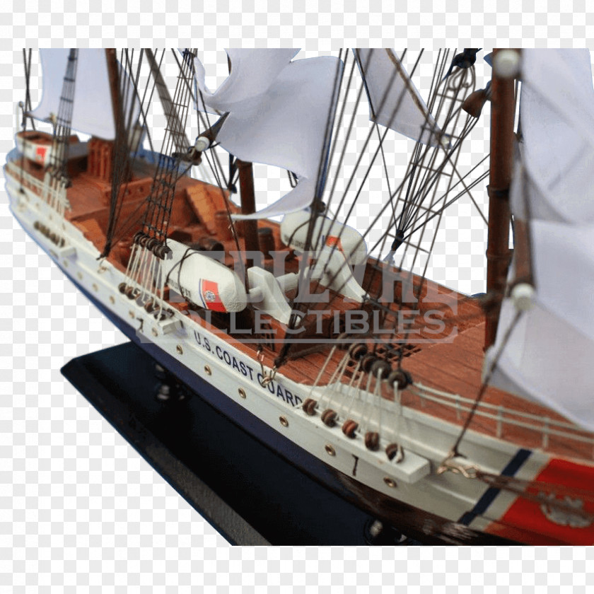 Ship Replica Brigantine Clipper Schooner Windjammer PNG