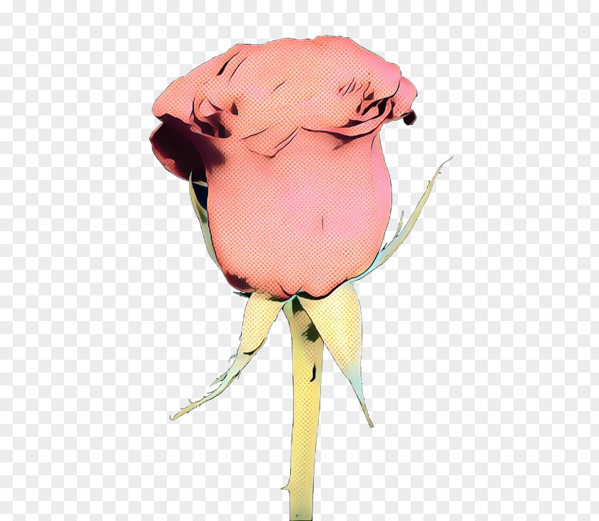 Smile Flower Pink Cartoon PNG