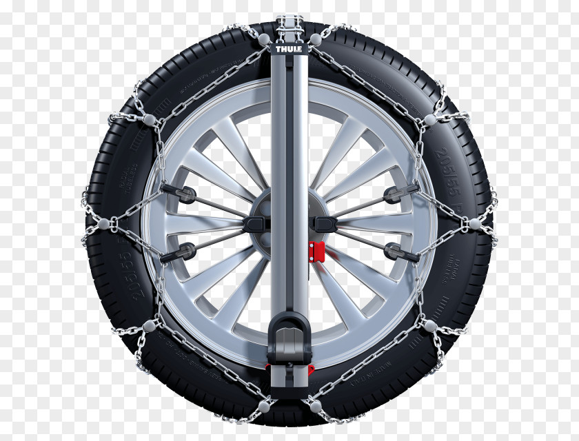 Snow Chains Car Tire Thule Group PNG