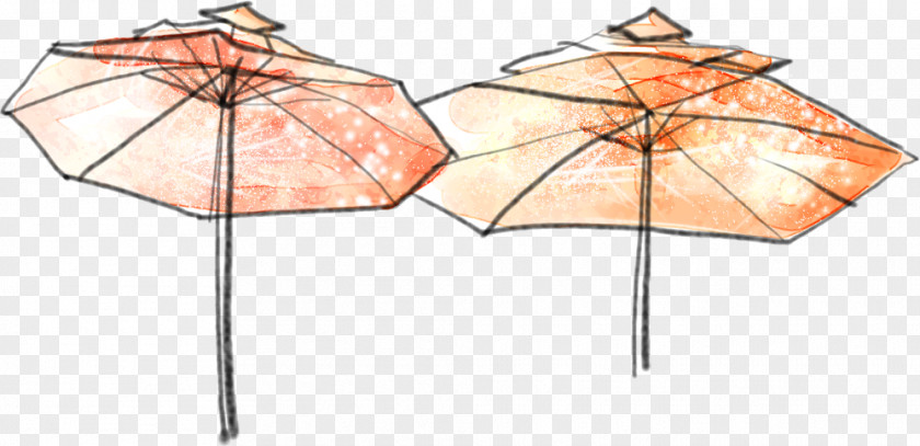 Cartoon Artwork Beach Umbrella Auringonvarjo PNG