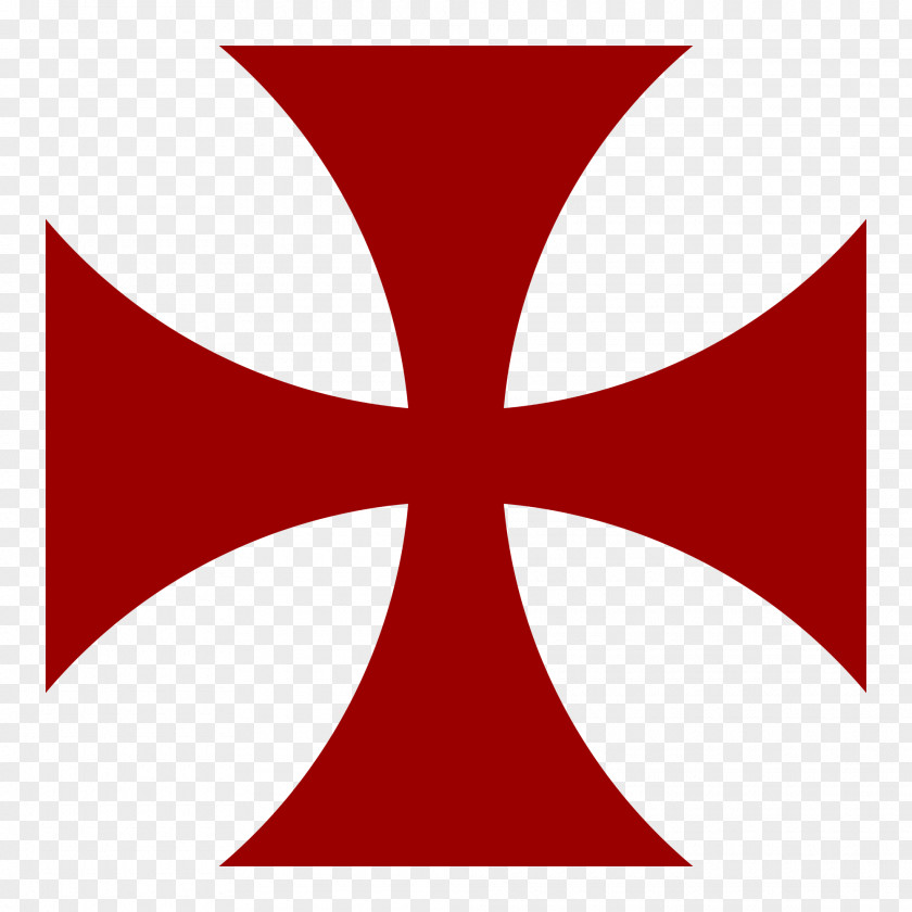 Knight Knights Templar Cross Pattée Military Order Solomon's Temple PNG