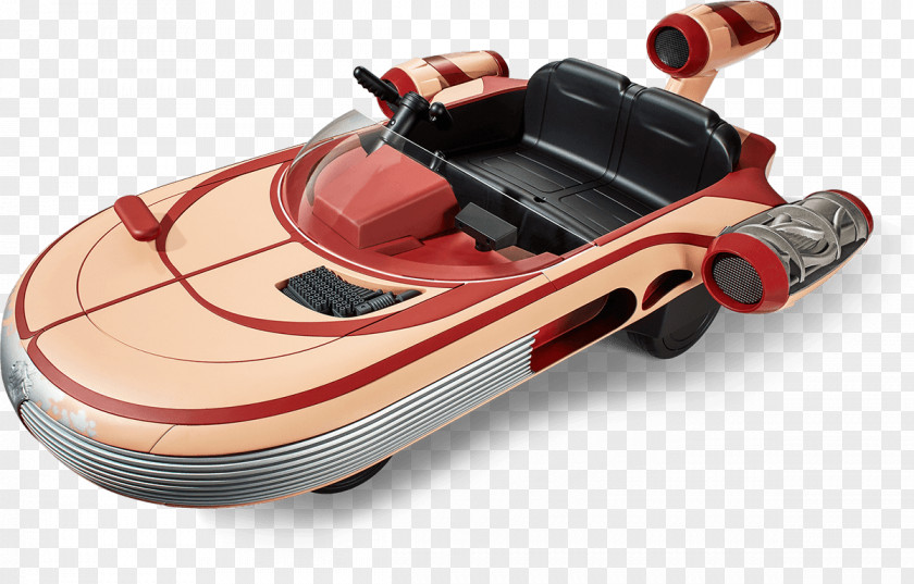 Star Wars Luke Skywalker Landspeeder Family Radio Flyer Jedi PNG