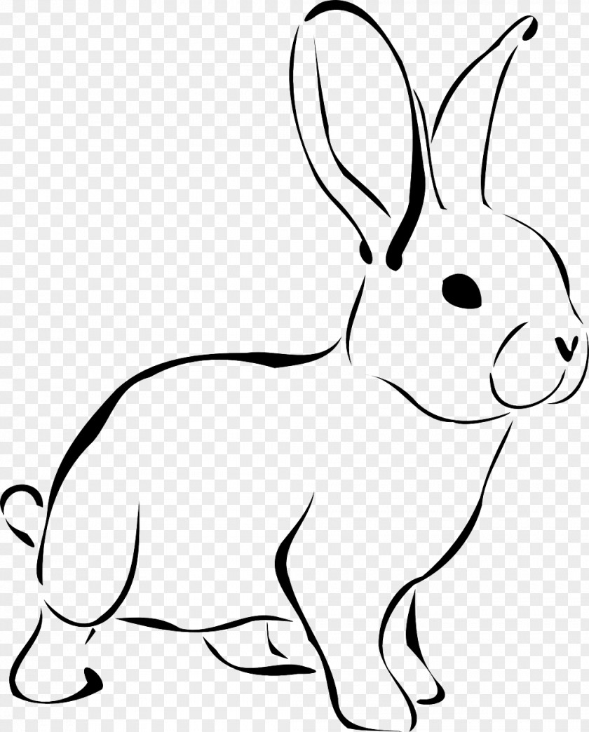 Bunny Rabbit Easter Clip Art PNG