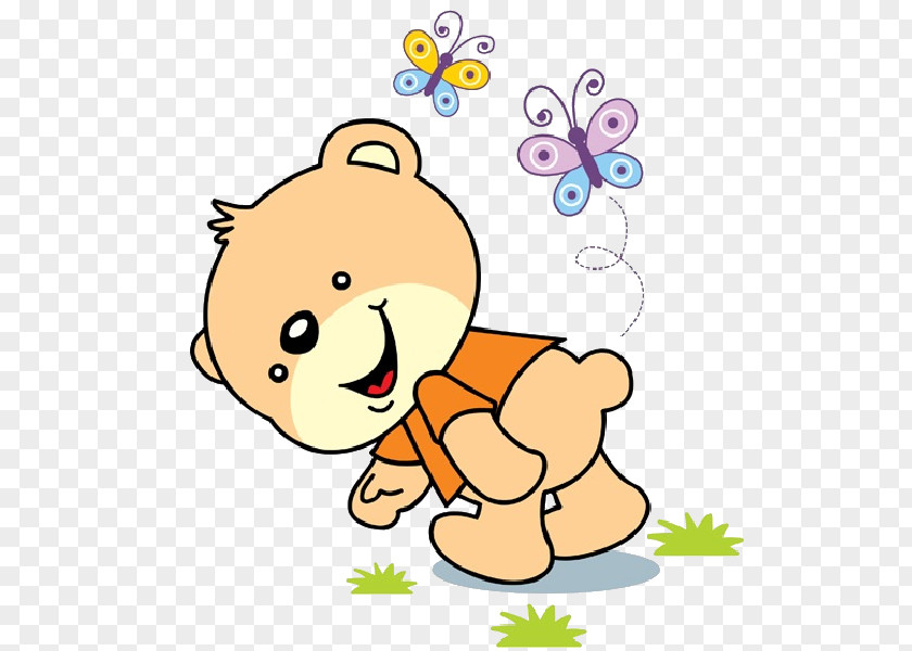 Cartoon Bear Kindergarten No. 22 Cuteness Clip Art PNG