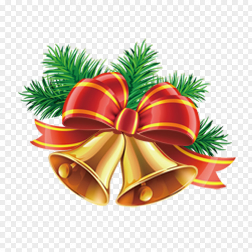 Christmas Bells Bell Gold PNG