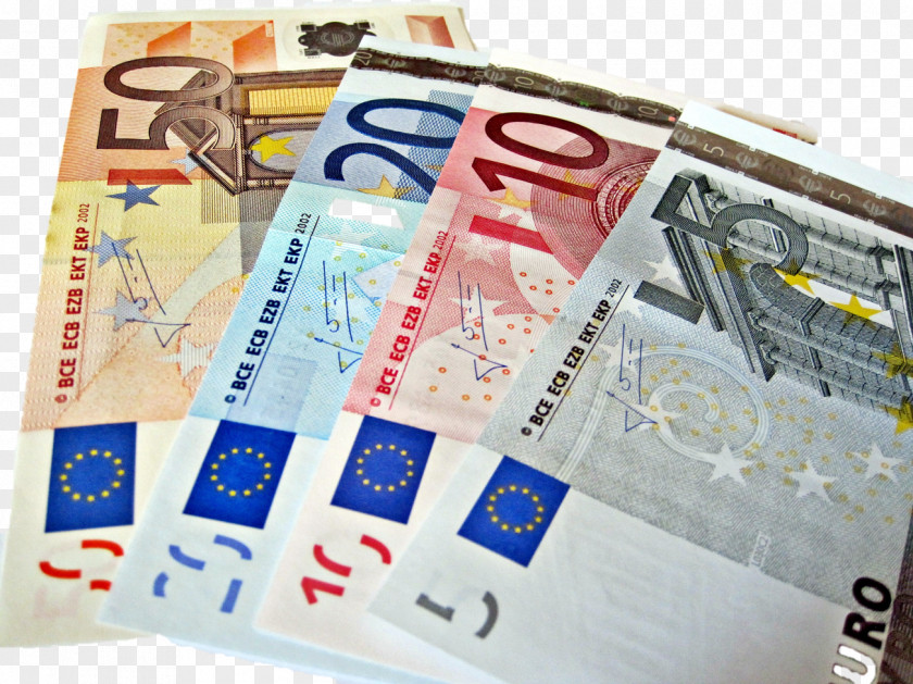 Euro European Union Banknotes Bond PNG
