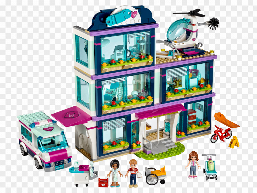 Friends Lego LEGO 41318 Heartlake Hospital Amazon.com Hamleys Toy PNG