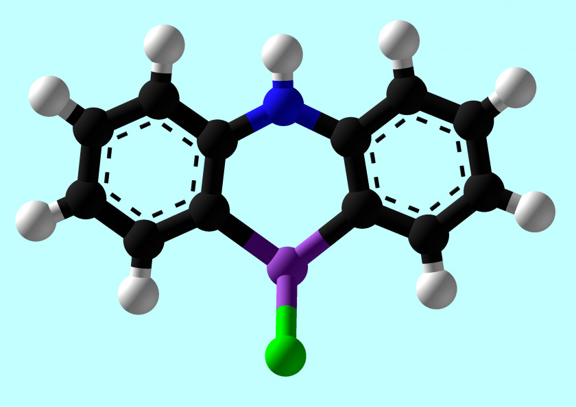 Riot Control 1,4-Naphthoquinone Organic Chemistry Molecule PNG