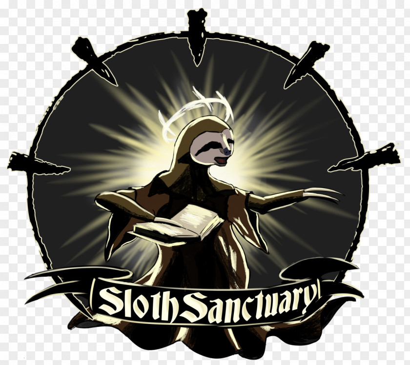 Sloth Tattoo Logo Font Brand PNG